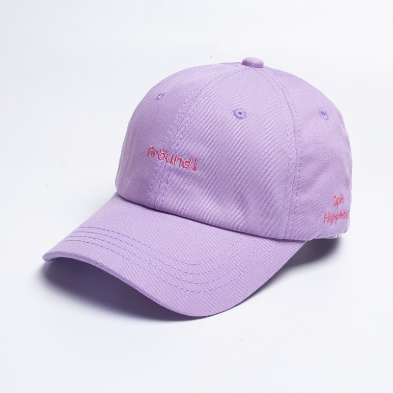 Mũ lưỡi trai Nón kết thêu chữ Ground And Butter phong cách Ulzzang form unisex nam nữ