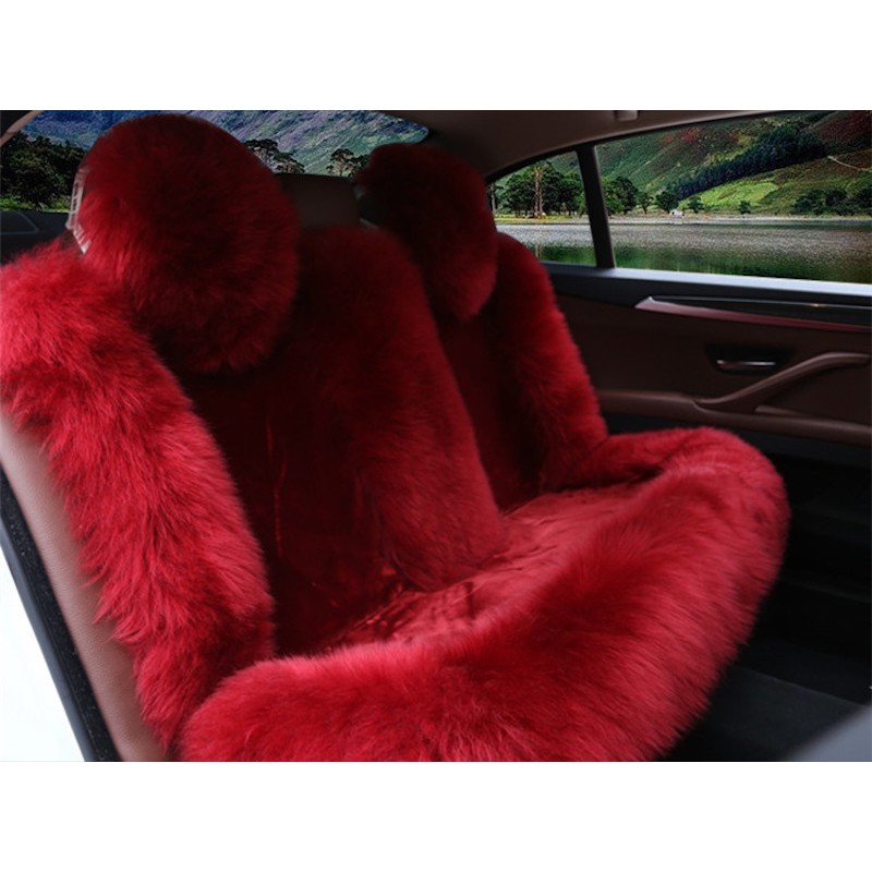 Siêu phẩm mùa đông áo ghế lông cừu cho các dòng xe ô tô-Áo ghế ô tô sáng trọng