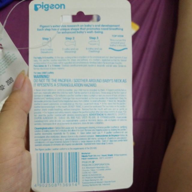 Núm ti. Ti giả Pigeon