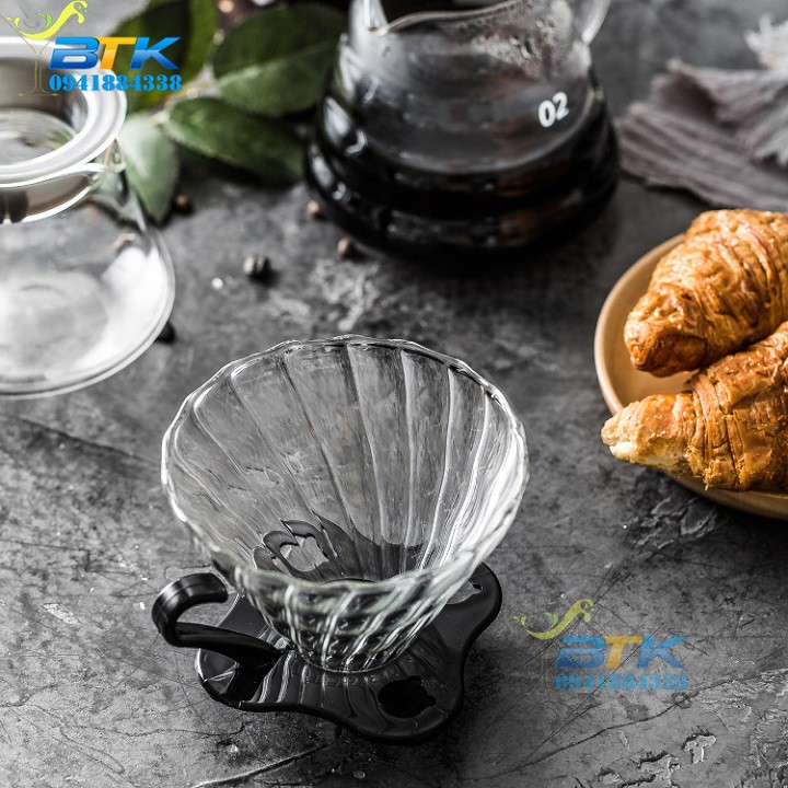 Bộ Bình Pha Cà Phê Drip Coffee V60 600ML