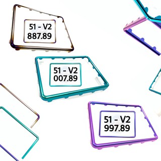 BỌC BIỂN SỐ TITANIUM CHO XE MÁY
