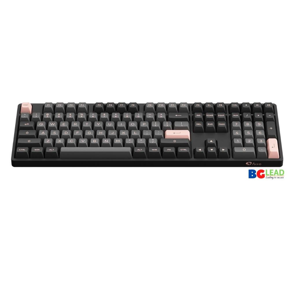 [Chính hãng] Bàn phím cơ AKKO 5108S|3084|3098 Black Pink (Hotswap|Akko CS Switch|Foam tiêu âm|Led RGB) - Mai Hoàng PP)