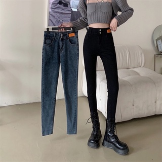 Quần jean nữ cao cấp cạp cao chất liệu bò giấy cao cấp co dãn bốn chiều❤️