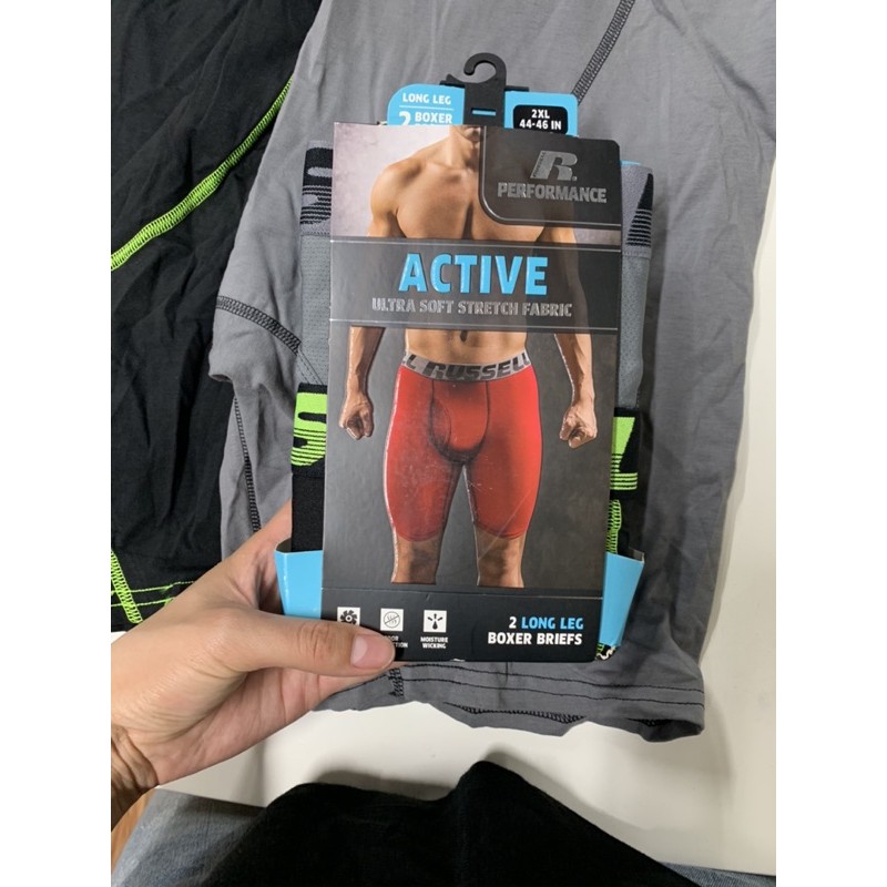 Quần sịp nam xuất cao cấp dáng đạp xe, tập gym thuận lợi Pg 2XL