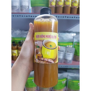 Cốt Gừng Nghệ Hạt Gấc Hạ Thổ 500ml Làm Đẹp Sau Sinh Body & Mặt HANDMADE
