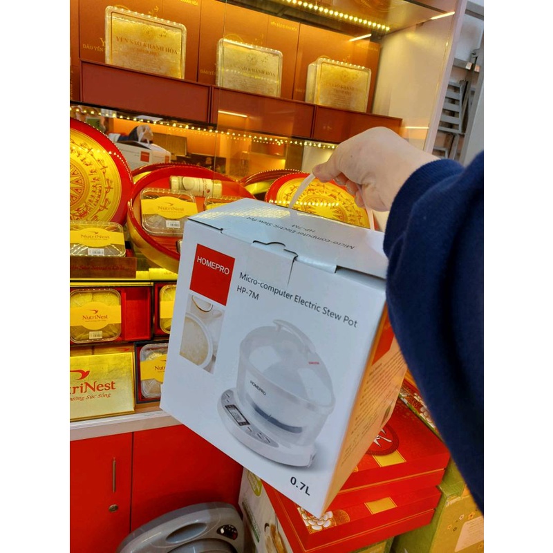 Nồi chưng yến Homepro cao cấp HP-7M 700ml  - Phụ kiện nồi chưng yến HP7M