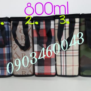 COMBO BÌNH GIỮ NHIỆT BAOL +TÚI  800ML,1000ML