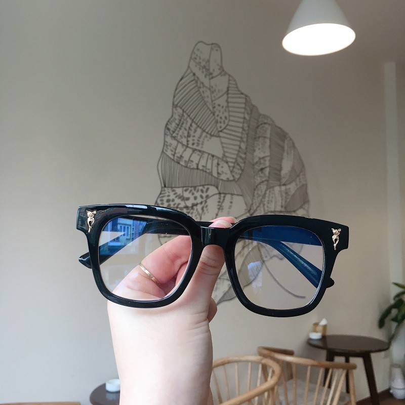 Kính giả cận thời trang nam nữ mắt vuông phong cách Hàn Quốc chống tia UV đẹp giá rẻ ABICA 057 | BigBuy360 - bigbuy360.vn