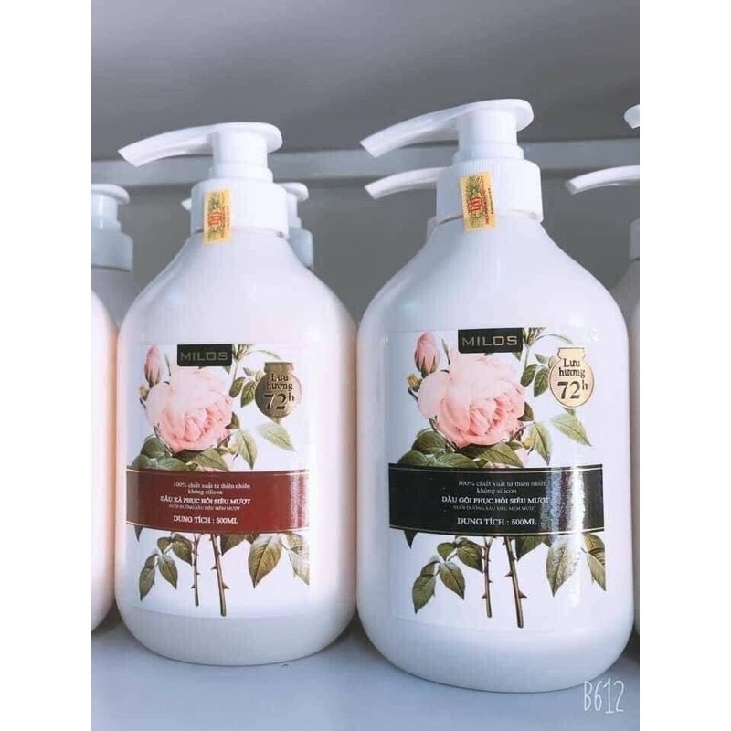 CẶP GỘI XẢ MILOS SIÊU THƠM LƯU HƯƠNG CỰC LÂU (có lẻ gội) (Én Spa)