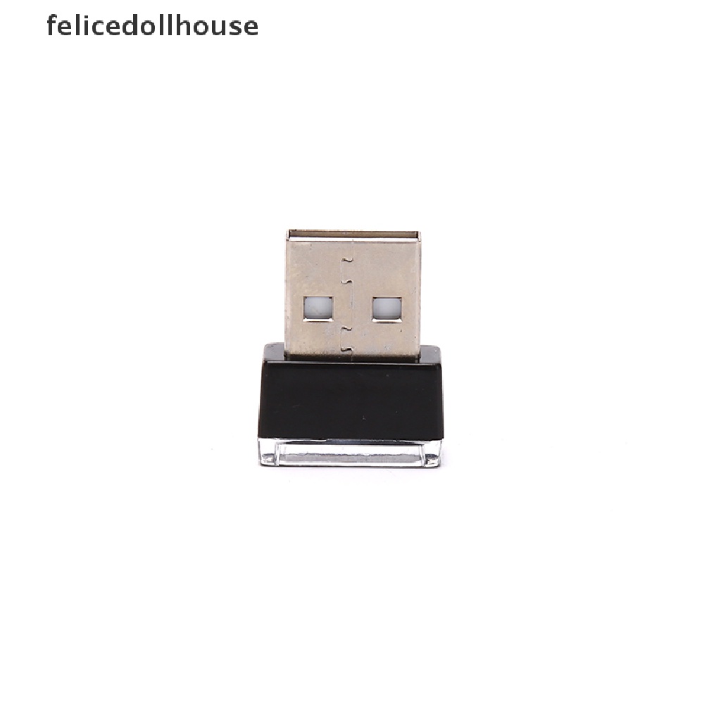 Bóng Đèn LED USB Mini Ánh Sáng Neon Trang Trí Nội Thất Xe Hơi