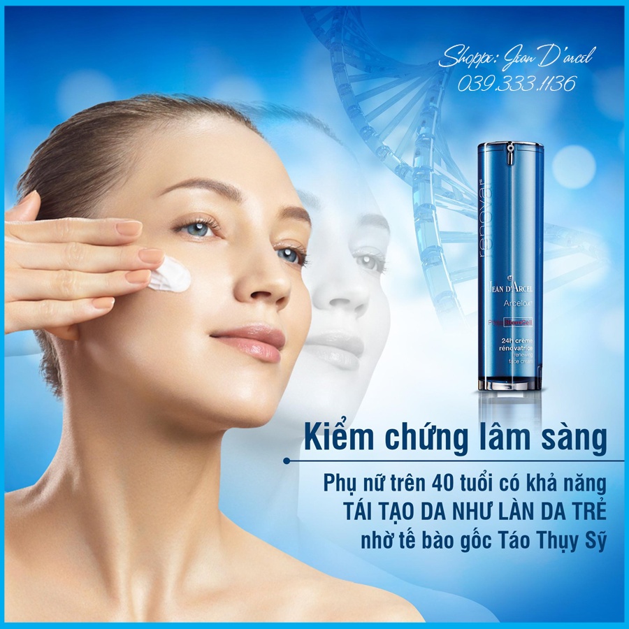 [CHÍNH HÃNG] Kem dưỡng giúp trẻ hoá và sáng da Jean D'arcel_ Renewing face cream 50ML