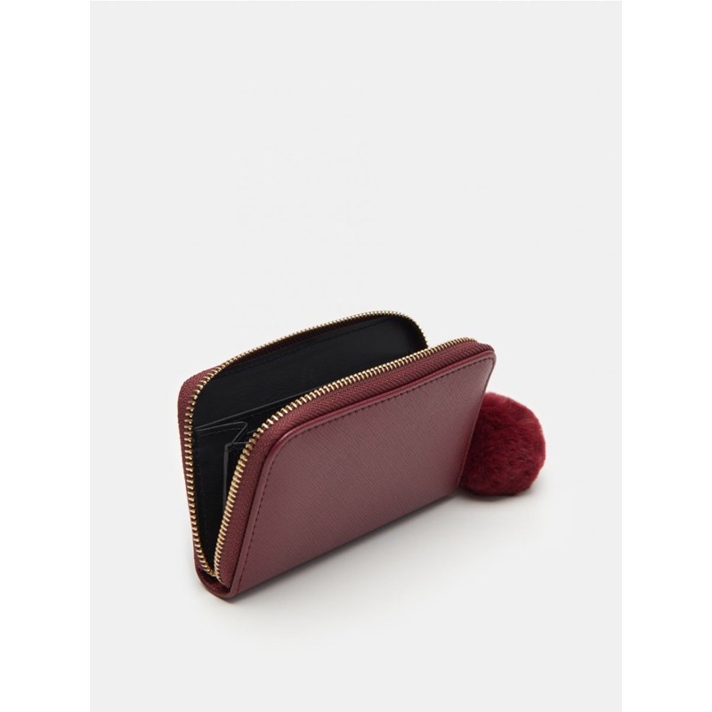 Ví dài kèm cục bông Auth Sale