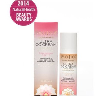 [AUTH] [100%vegan] KEM NỀN THỰC VẬT PACIFICA ULTRA CC CREAM RADIANT FOUNDATION