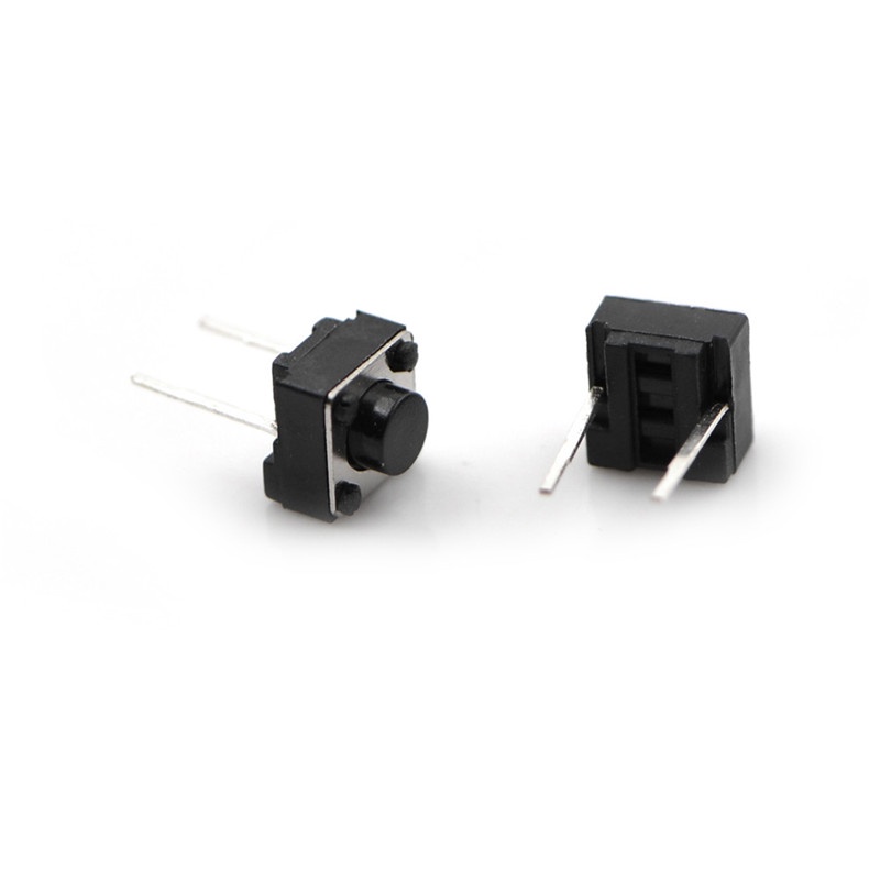 Bộ 20 Công Tắc Nút Nhấn 2 Chấu 6X6X