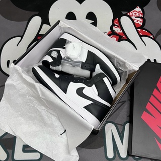 [RenStore] Giày Jordan 1 High Black White Sieu Cap 🔥
