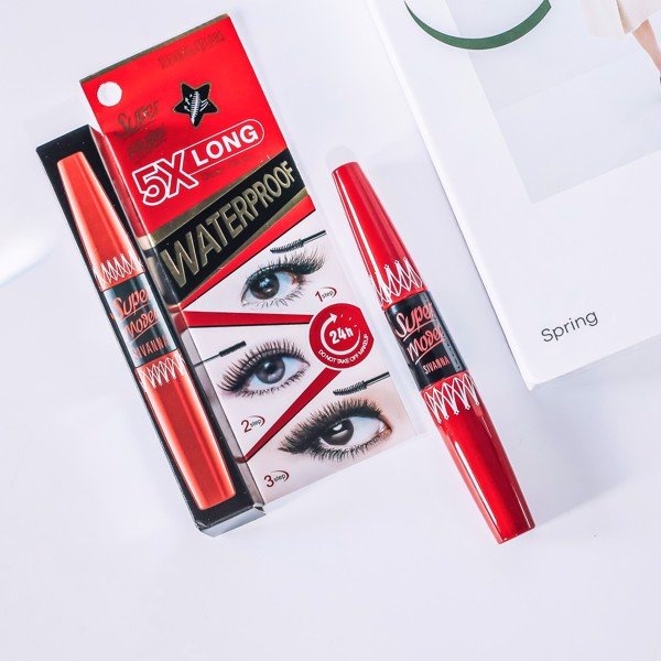 Mascara 2 đầu làm dày mi Sivanna 5X Long 4.5g