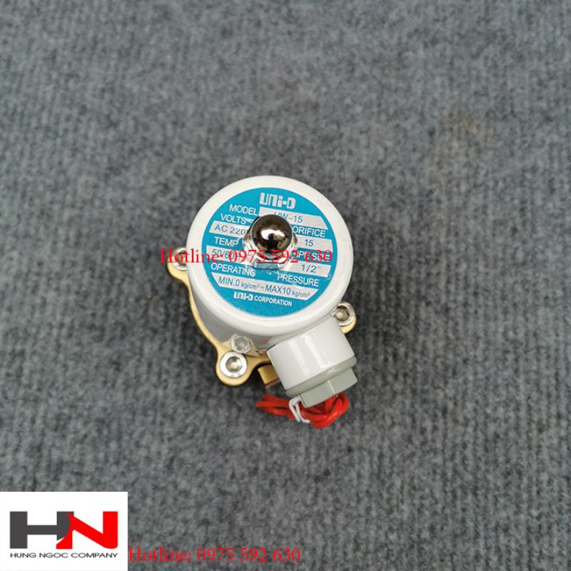 Van điện từ unid ren 21mm điện 220v