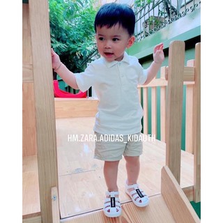 Áo thun polo cộc tay GAP xuất dư sz 6m-5y
