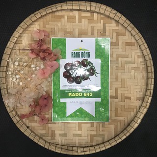 Hạt giống cà chua cherry đen lai f1
