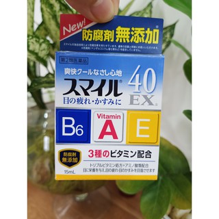 Nước nhỏ mắt Lion 40 EX Nhật Bản 15ml