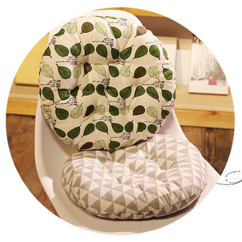 Đệm Ngồi, Đệm Ngồi Bệt Kiểu Nhật, Nệm Lót Ghế Nhiều Màu Hình Tròn PAPAA.HOME