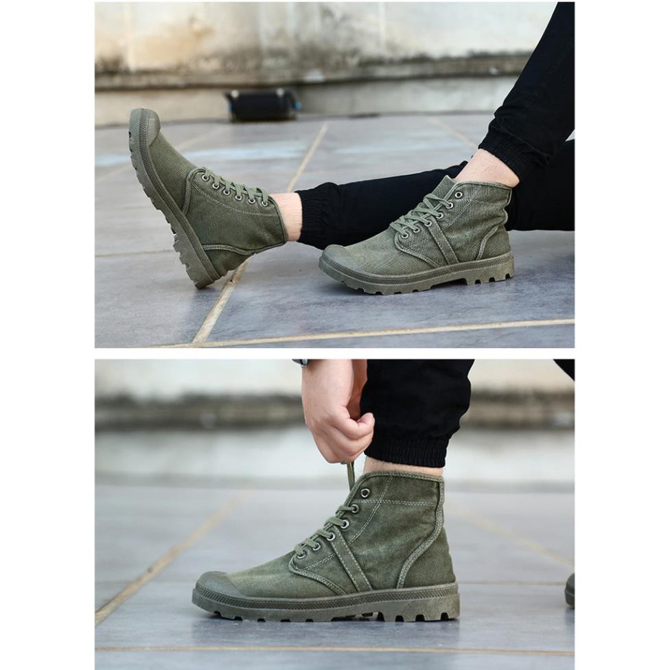 Sale NEW- Chất -  [Số 1] GIÀY CAO CỔ NAM CANVAS CHỐNG ĐINH BỀN MÀU . RẺ VÔ ĐỊCH XCv [ HÀNG ĐẸP ] . ˇ ^ ^ ⁵ ' ' " ? | BigBuy360 - bigbuy360.vn