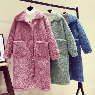Áo dạ lông cừu — kèm ảnh thâth( oder 3-5h quảng châu) Mã 559