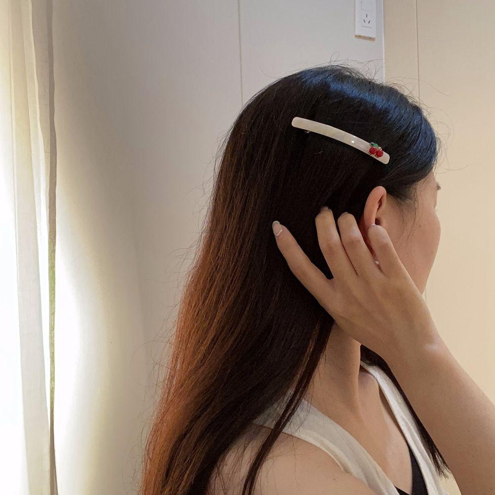 TWINKLE Kẹp Tóc Hình Trái Cherry Xinh Xắn Cho Nữ
