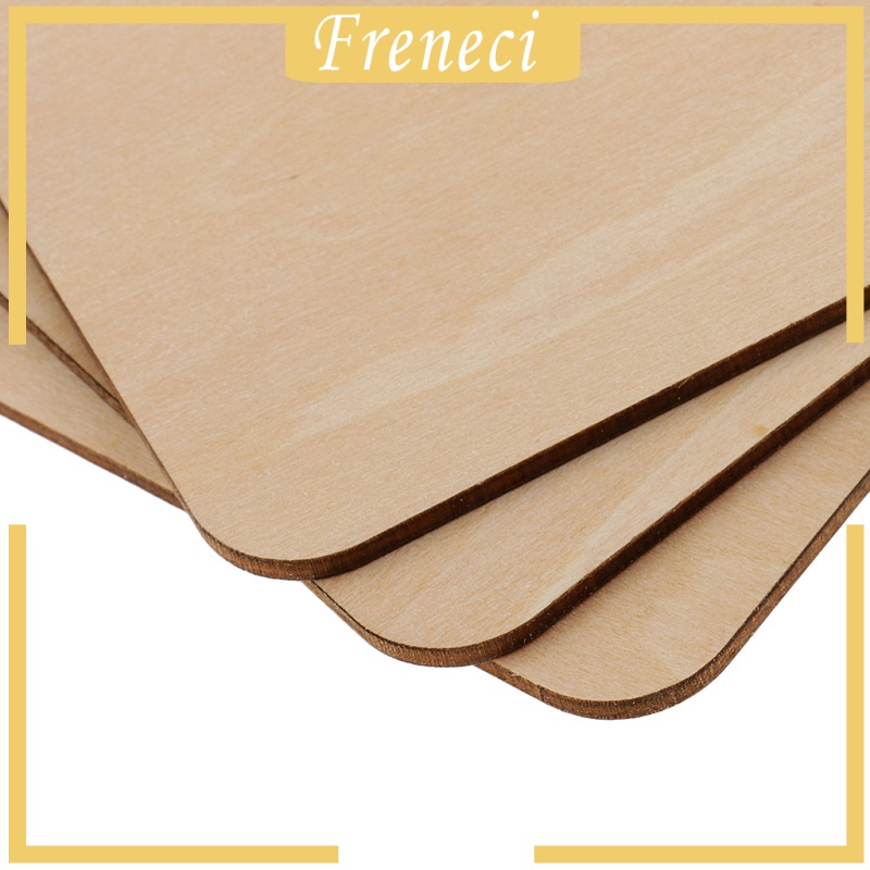 Set 10 Tấm Gỗ Trơn 60x60mm Dùng Làm Đồ trang trí Trang Trí DIY