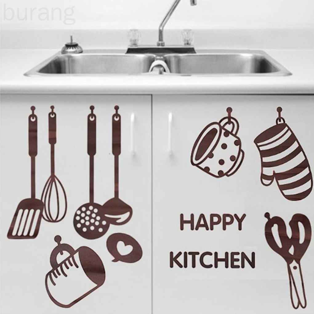 Miếng Dán Tường Chống Thấm Nước Trang Trí Nhà Bếp