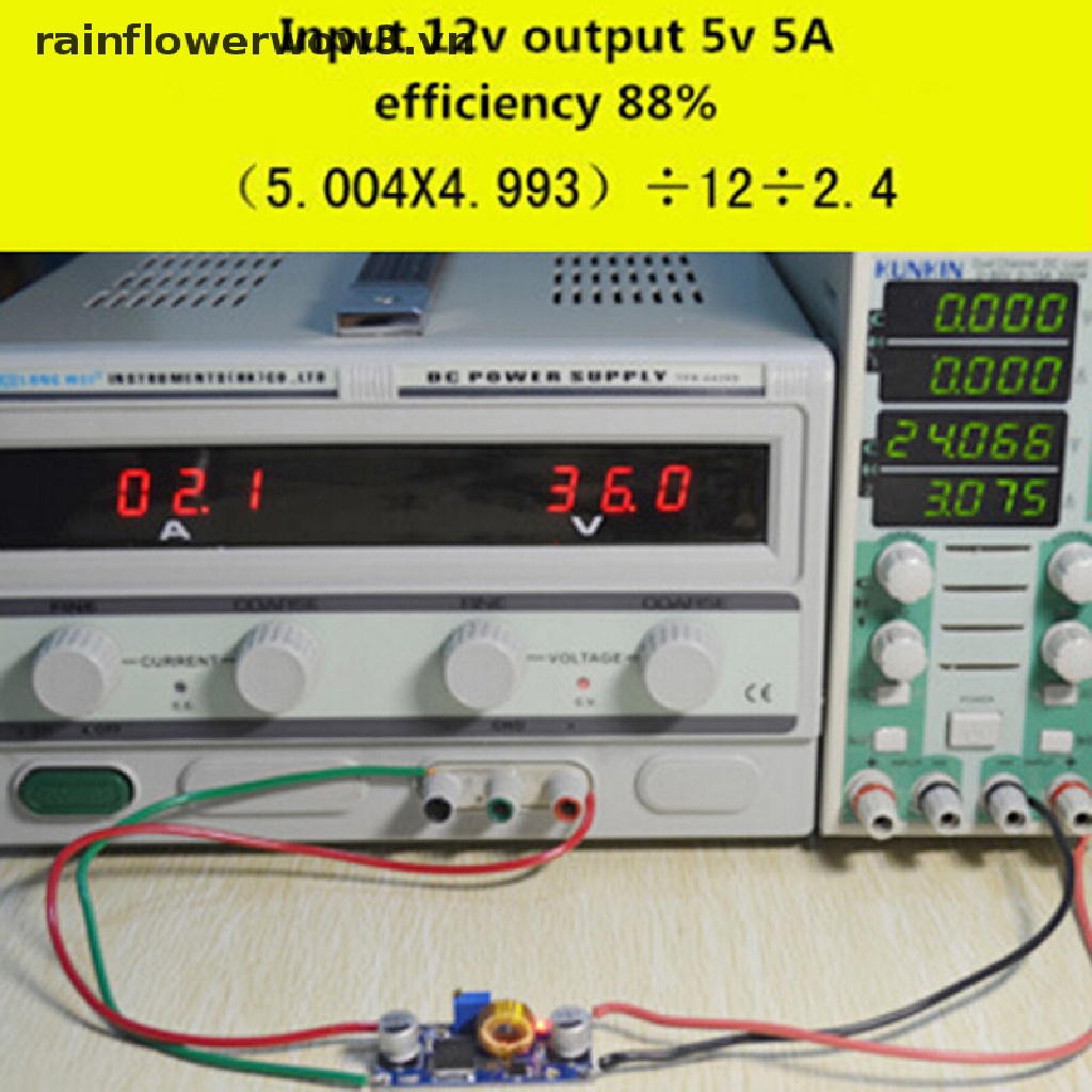 Bộ Chuyển Đổi Điện Áp dc-dc Từ 4V-38v Sang 3.3V 12V 24V 5A Chuyên Dụng