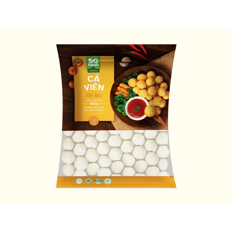Cá viên sài gòn food 500g