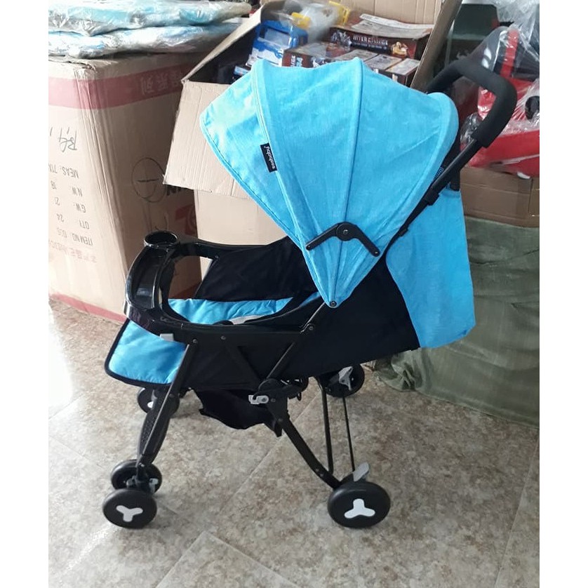 [Giá sỉ] Xe đẩy Cao cấp Seebaby QQ3 (Có phanh hãm, mái che, giỏ để đồ)