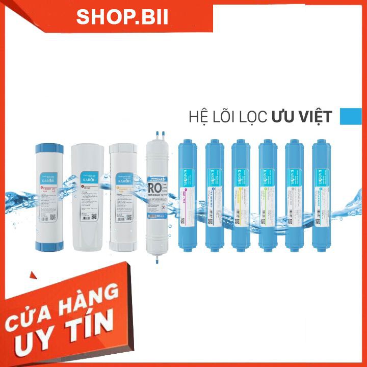 Lõi Lọc Số 3 Karofi Hàng Chính Hãng Giá Rẻ, Lắp Đặt Cho Các Loại Máy Lọc Nước RO Hiện Nay.