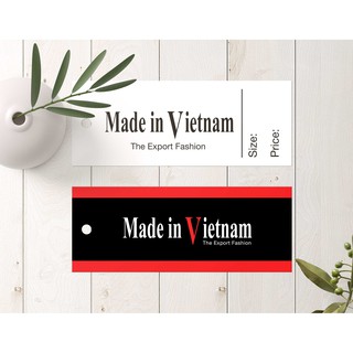 In mác quần áo made in viet nam 120 cái