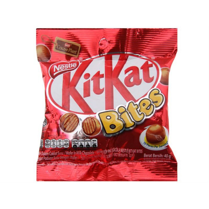 Kitkat viên bites 40g socola