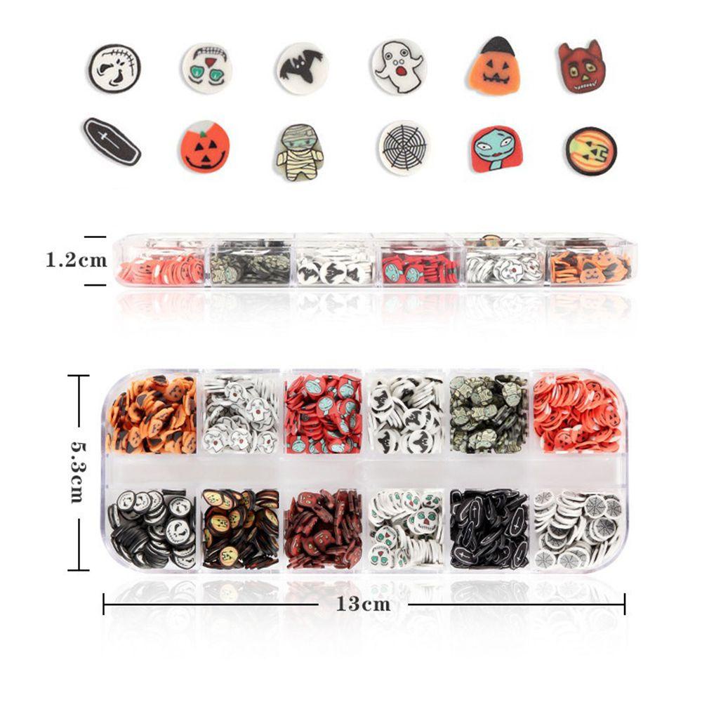 Miếng Đất Sét Mềm Hình Hoạt Hình Trang Trí Móng Tay DIY