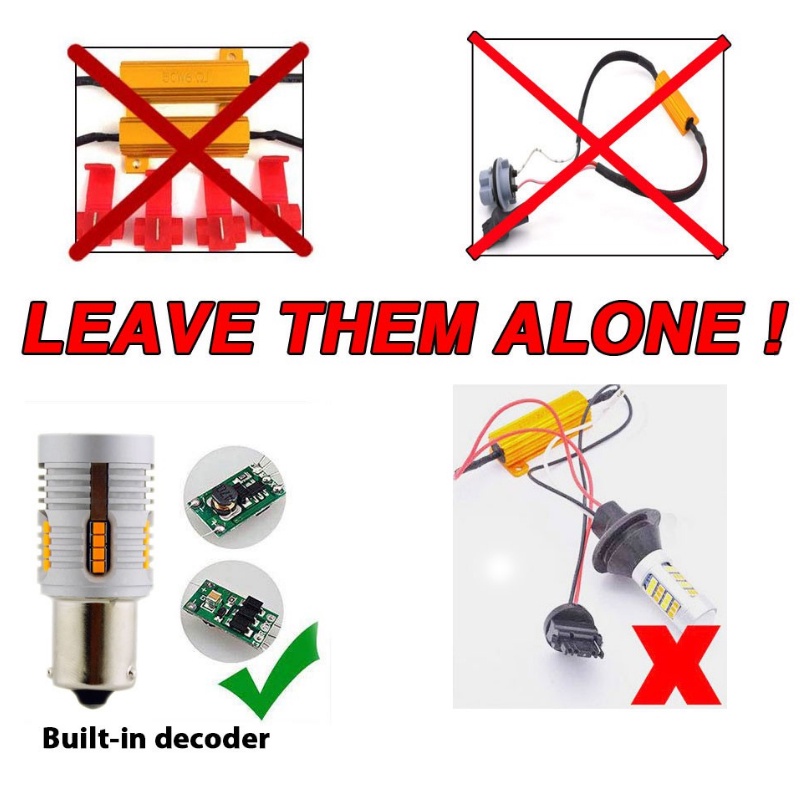 Bộ 2 Đèn LED Tín Hiệu T20 7440 Wy21w 1156 Bau15s Py21w P21w Ba15s T15 WY16W Cho Xe Hơi