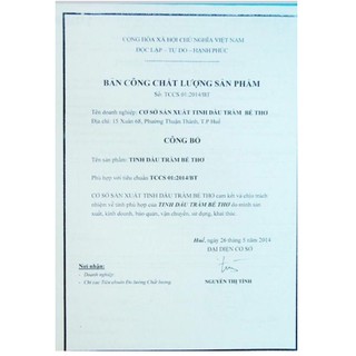 Tinh Dầu Tràm Bé Thơ 50 - 100ml