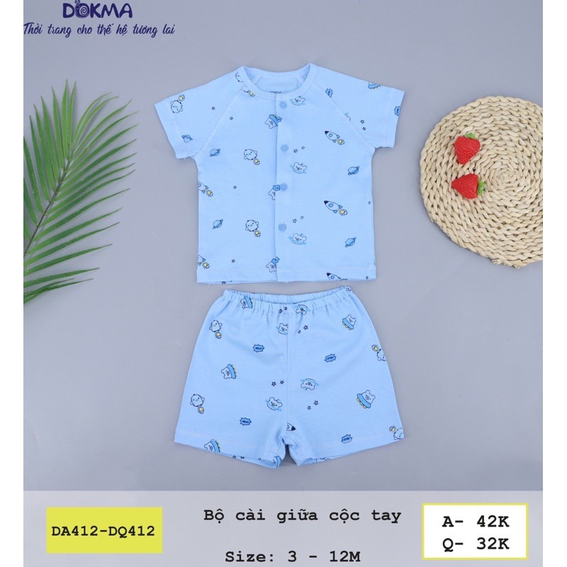 Bộ cài giữa cộc tay Dokma (Sz 3-12m)