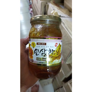 [DATE ĐẸP 01/2025]NHÂN SÂM NGÂM MẬT ONG HÀN QUỐC HỘP 580 Gram
