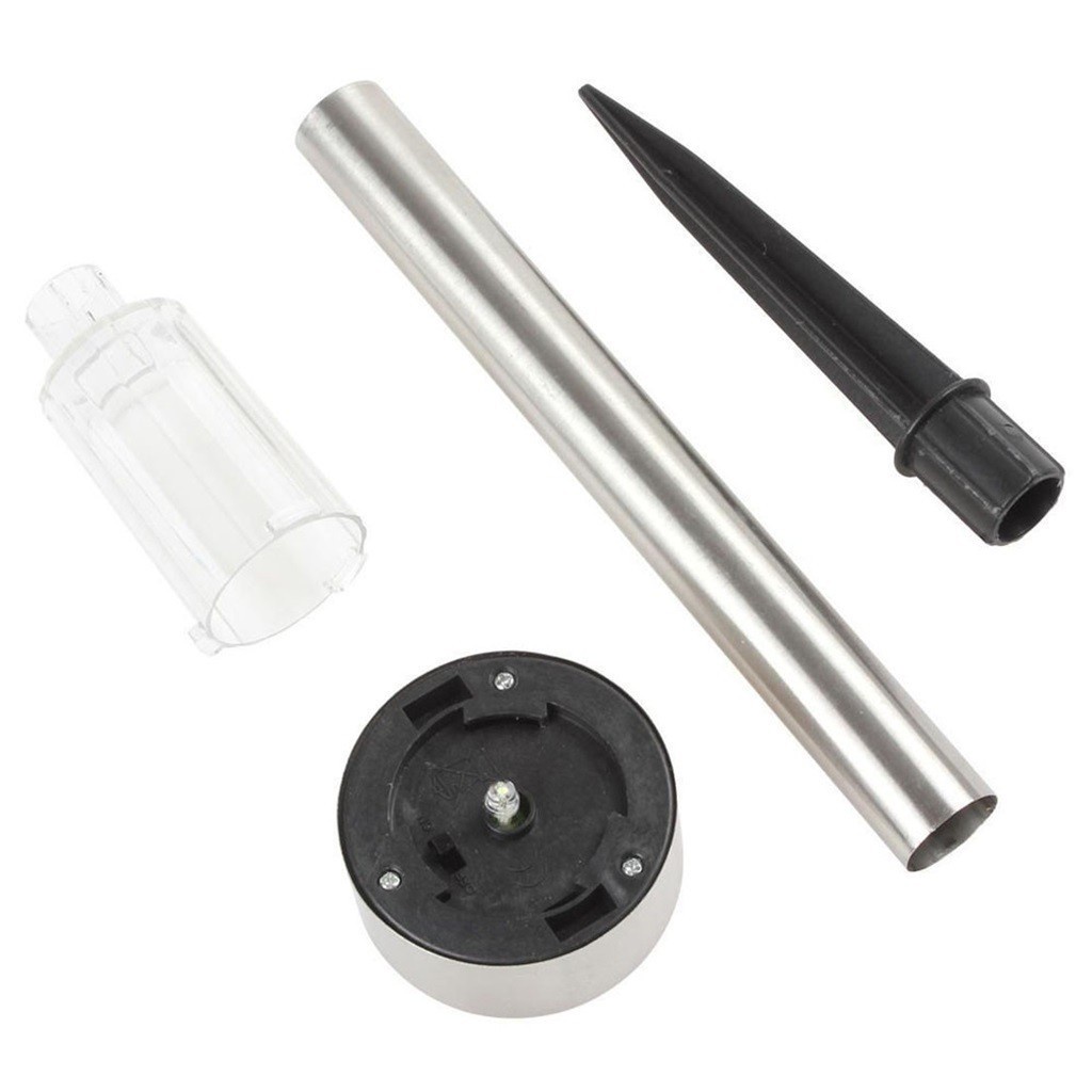 10 miếng năng lượng mặt trời LED thép không gỉ ngoài trời cảnh quan/vườn ánh sáng