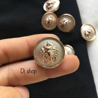 NÚT NHỰA GIẢ ĐỒNG SIZE 2.1cm