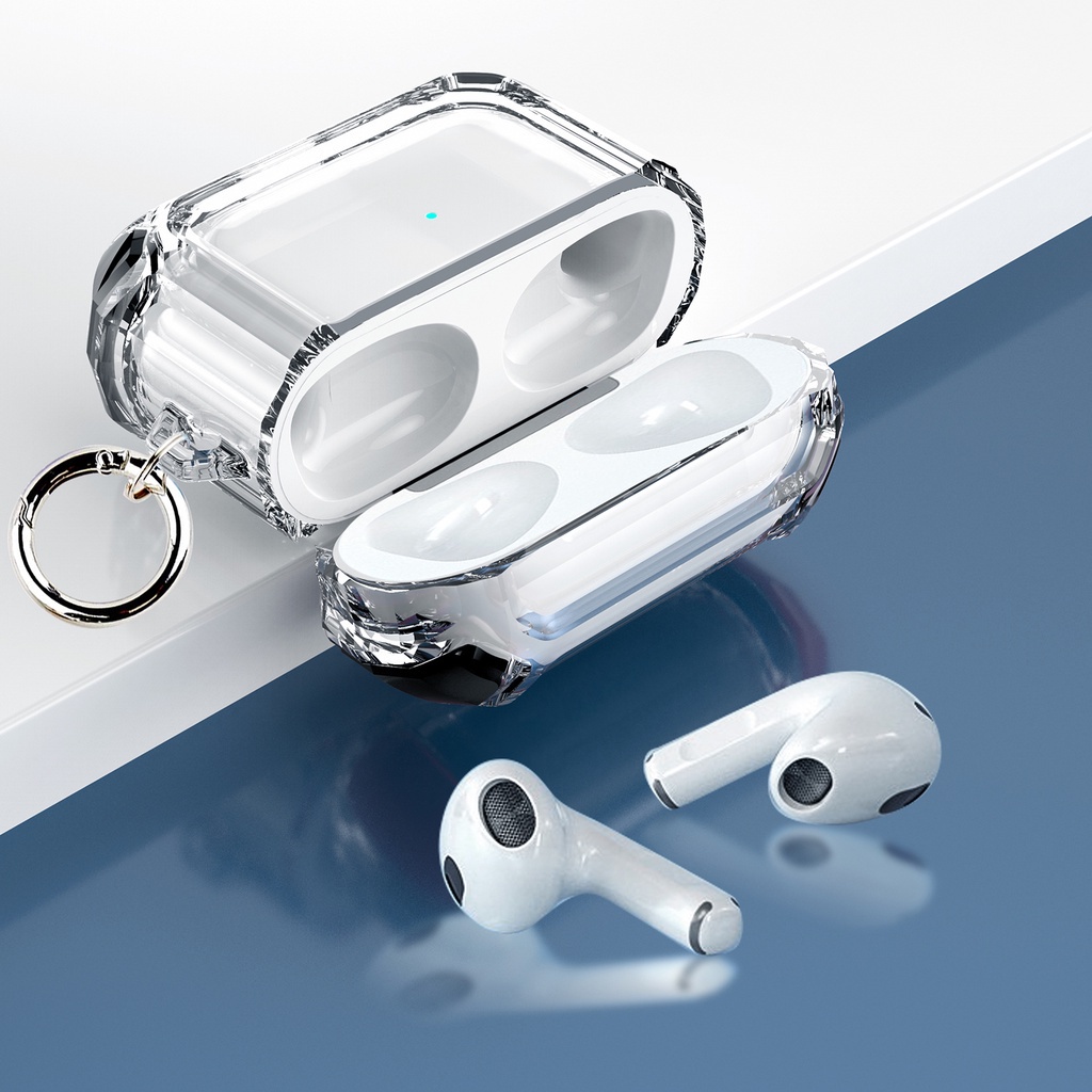 Vỏ Bảo Vệ Hộp Sạc Tai Nghe compatible AirPods 2 / 3 Pro / 3 Họa Tiết Hoạt Hình Dễ Thương Chống Sốc Thời Trang 2021