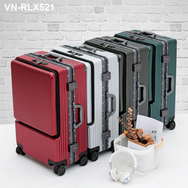 ☬Hành lý xách tay faahoi phía trước máy tính thời trang kinh doanh bánh xe phổ thông khung nhôm thủ công Đức