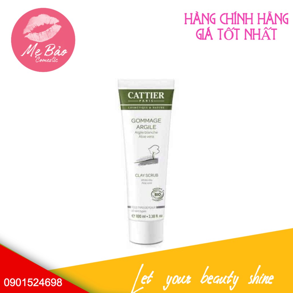 [CHÍNH HÃNG] Tẩy Da Chết Cattier Gommage Argile