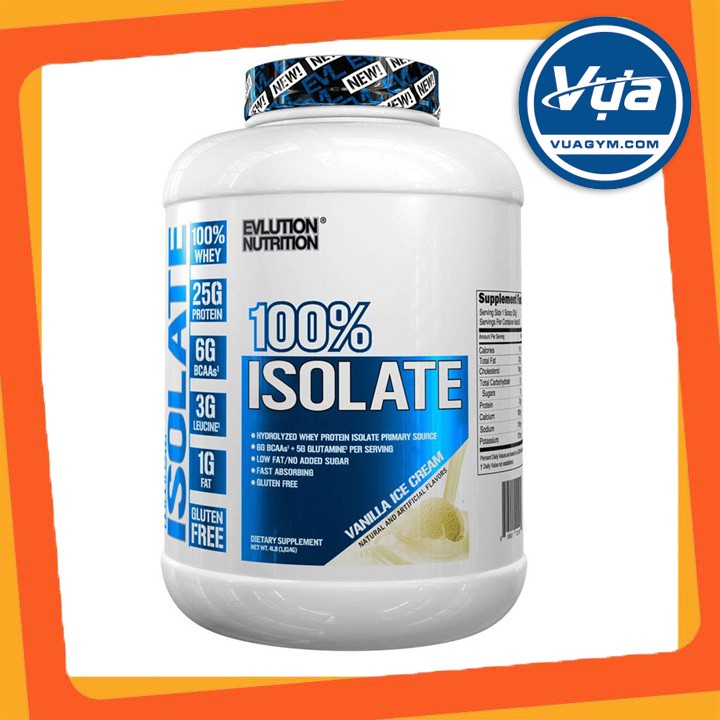 Sữa tăng cơ EVL 100% Isolate (4 Lbs)