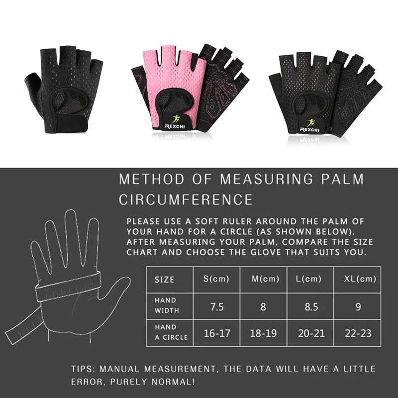 [COD&amp;Ready] Non slip and breathable fingerless gloves for sports training