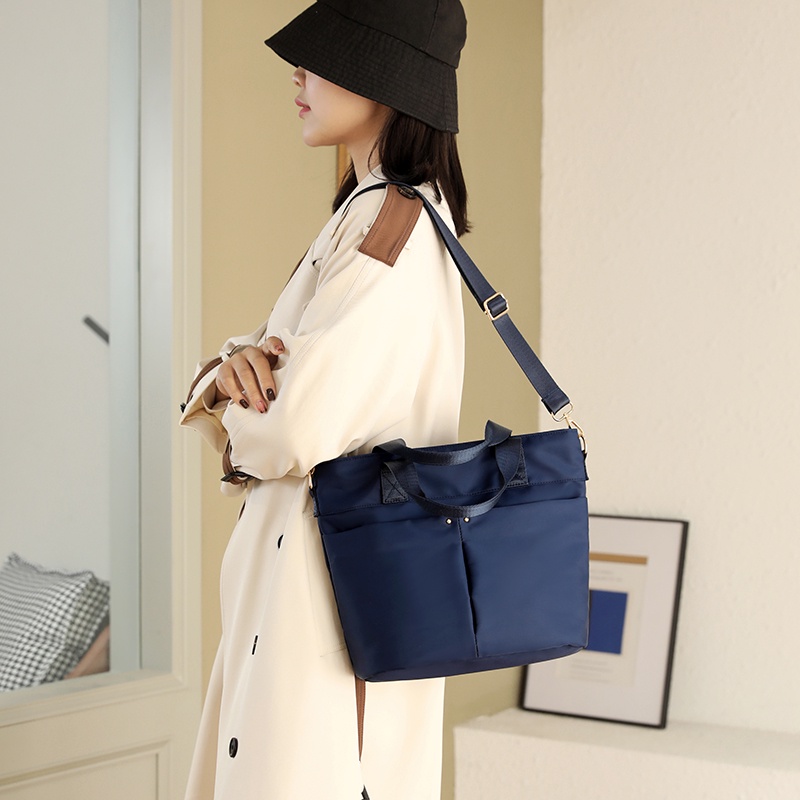 Túi vải Chống Thấm Nước Phong Cách Hàn Quốc Beg Besar Beg Tangan Wanita Murah Cantik Cho Nữ