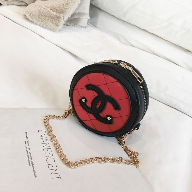 Túi xách đeo chéo hình tròn xinh xắn dành cho bé gái